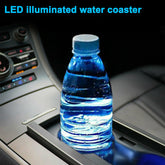 USB Charging Car Led Cup Holder Water Bottom Mat